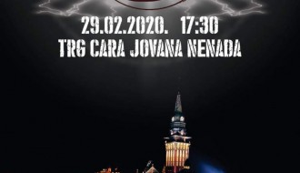 Građanski protest "Za bezbednu Suboticu"