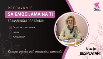 Predavanje - Sa emocijama na Ti