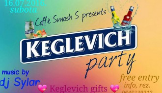 Keglevich promo party