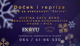 Doček Nove godine u sali Zorica