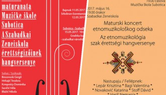 Koncert: Završni koncerti maturanata Muzičke škole