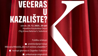 Idemo li večeras u kazalište?