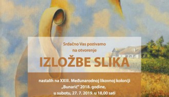Izložba slika: Bunarić 2018