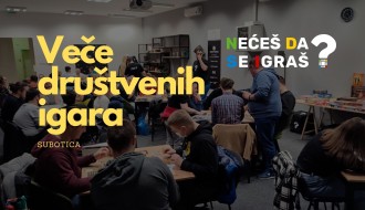 Veče društvenih igara u Subotici (27.01.2023.)