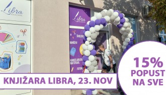 15% popust na sve u knjižari Libra