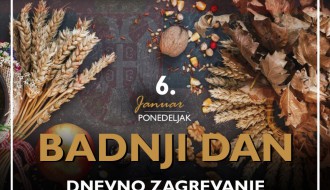 Badnji dan - dnevno zagrevanje
