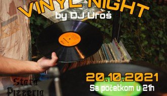 Vinyl night: DJ Uroš