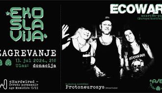 Ekoslavija #5 - Warm up koncert - ECOWAR (AU)