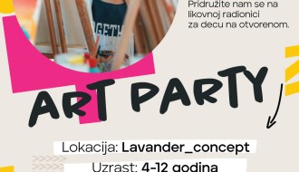 Slikarska radionica za decu na Pivčijem salašu