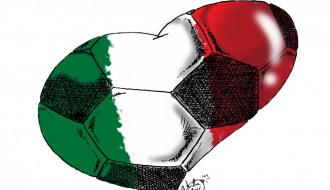 Izložba karikatura: Volim Italiju, Volim fudbal - AZZURISSIMO!
