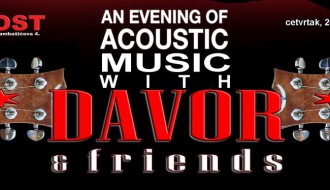 Davor & Friends (an evening of acoustic music)