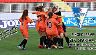 Fudbalska utakmica (žene): Spartak - Šabac