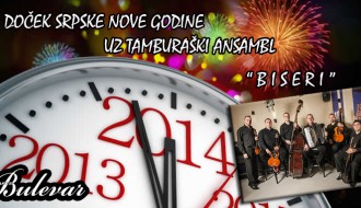 Doček pravoslavne Nove godine uz ansambl "Biseri"