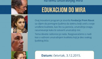 Radionica: Edukacijom do mira