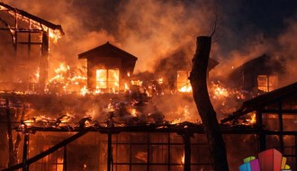 Požar na Paliću: „Mala gostiona“ gotovo potpuno izgorela