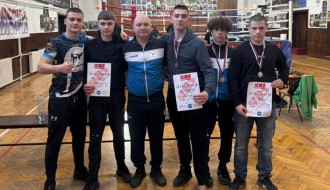 Kik-boks: Četiri medalje za „Top fighter“ u Bečeju