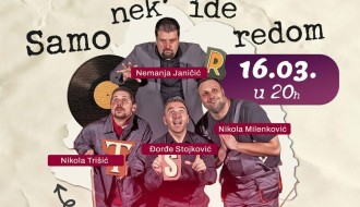 Urnebesna tragikomedija "Samo nek ide redom" 16. marta u "Bunjevačkom kolu"