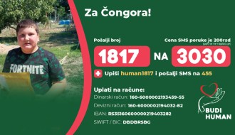 Pomozimo Čongoru da ode u Tursku na terapiju matičnim ćelijama