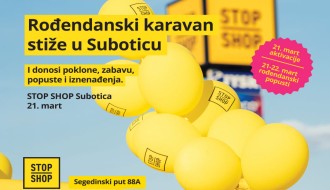 "STOP SHOP" proslavlja 10. godinu poslovanja u Subotici uz poklone, zabavu i popuste