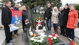Sećanje na heroja: Obeležena godišnjica pogibije Vladimira Mirkova