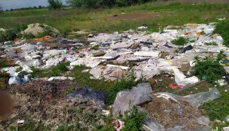 Divlja deponija kod natputnjaka Y kraka