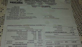 Ponovo Toplana (februarski računi)