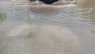 Izgled Majšanskog puta nakon kiše