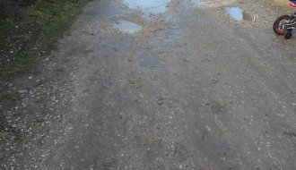 Kozjačka ulica - jako loše stanje puta