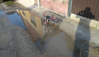 Kozjačka ulica - jako loše stanje puta