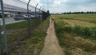 Predlog za novu biciklističku stazu ispred "Flendera"