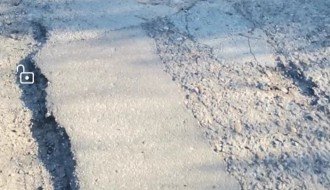 Rupe na putu u Gornjem Tavankutu