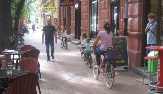 Biciklističke staze u "Borovo" ulici