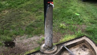 Srušena česma u Dudovoj šumi