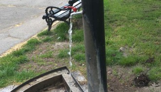 Srušena česma u Dudovoj šumi