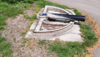 Srušena česma u Dudovoj šumi