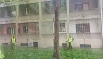 Nedovoljno učestalo održavanje zelene površine (Ulice Evgenija Kumičića i Sonje Marinković)