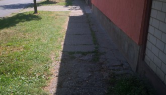 Zapuštena kuća u ulici Matije Gupca