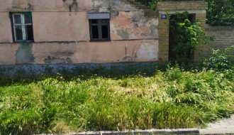 Nepokošena trava na Sivačkom putu