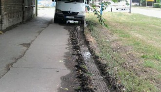 Biciklistička staza kod bolnice