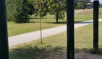Dodatne sprave za treniranje u parku na Prozivci