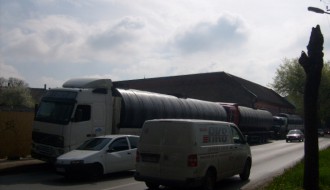 Benzinska pumpa u centru grada