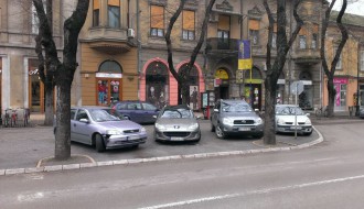 Divlje parkiranje u centru grada