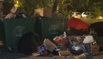 Šumska ulica prepunjena smećem i pored velikog broja kontejnera