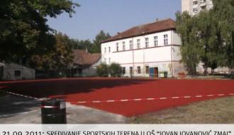 Košarkaski teren na Radijalcu