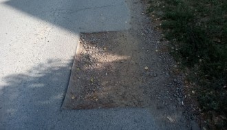 Udarna rupa u Jahorinskoj ulici