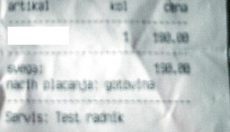 Bez fiskalnog računa u Kineskoj robnoj kući na Prozivki