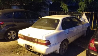 Napušteno vozilo kod "Kvantaša"