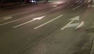 Neuskladjena horizontalna i vertikalna signalizacija