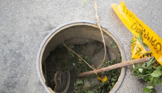 Otvoren šaht na uglu Prvomajske i Blaška Rajića