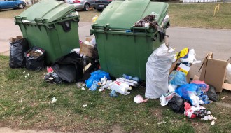 Dugotrajno nagomilavanje smeća u naselju